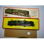 OO Gauge Model Railways: A HORNBY R861 Class 9F steam locomotive 'Evening Star' - G in G box