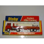 A DINKY 950 FODEN FUEL Tanker in BURMAH livery - VG/E in G box