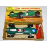 A LINCOLN INTERNATIONAL battery operated remote control LOTUS INDIANAPOLIS racing car - VG in G box