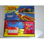 A MATCHBOX SUPERFAST Track 600 Double Booster Racing Circuit Set - appears complete and unused
