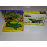 A DINKY 101 THUNDERBIRD 2 - Original Version in Green with full picture box - VG - inner display