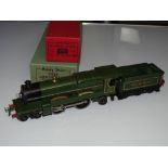 O Gauge Model Railways: A HORNBY SERIES No.3 4-4-2 steam locomotive 'Caerphilly Castle' 3-rail 20V