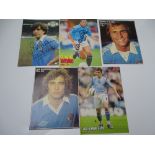 AUTOGRAPHS: 1980S/2000S FOOTBALLERS - MANCHESTER CITY FOOTBALL CLUB: A selection of 5 autographed