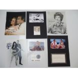 AUTOGRAPHS: JAMES BOND: THUNDERBALL: A group of autographs - mainly signed photographs to include: