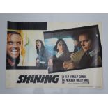 THE SHINING (1980) A pair of Italian photobusta movie posters for the cult film in which JACK