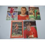 AUTOGRAPHS: 1960S /1980S FOOTBALLERS - LIVERPOOL FOOTBALL CLUB: A selection of 5 autographed