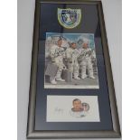 AUTOGRAPHS: ASTRONAUTS - APOLLO 10 - Framed and Glazed