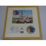 AUTOGRAPHS: ASTRONAUTS - APOLLO 17 - Framed and Glazed