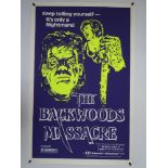 THE BACKWOODS MASSACRE (1985 release - previously titled MIDNIGHT) - International One Sheet - (