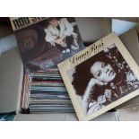 Mixed Vinyl Records - All LP Albums to include: ROD STEWART; DIANA ROSS and others - circa 80+
