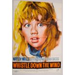 WHISTLE DOWN THE WIND (1961) - UK One Sheet (27" x 41" - 68.5 x 104 cm) - Very Fine plus - Folded (