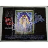 Group of 1980S UK Quad Film Posters: DEADLY FRIEND (1986); CARQUAKE / THE GIANT SPIDER INVASION (