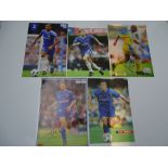 AUTOGRAPHS: 1990S/2000S FOOTBALLERS - CHELSEA FOOTBALL CLUB: A selection of 5 autographed
