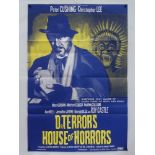 DR. TERROR'S HOUSE OF HORRORS (1970's Release) - British One Sheet Movie Poster and Full Colour