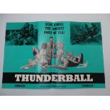 JAMES BOND: THUNDERBALL (1965) - Press Campaign Book - No Cuts or Missing Pages