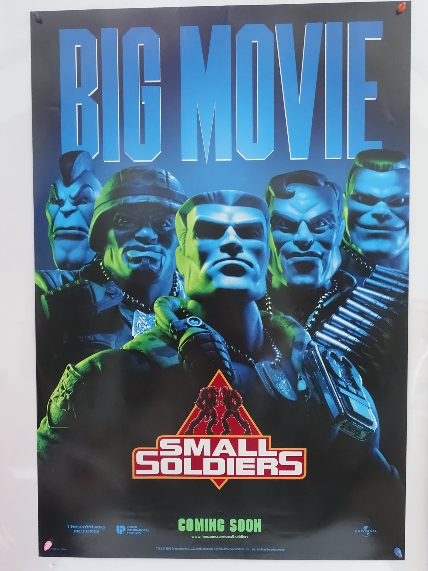 ONE SHEET LOT (4 in Lot) - To include SMALL SOLDIERS (1998) + PRINCE OF EGYPT (1998) + AUSTIN