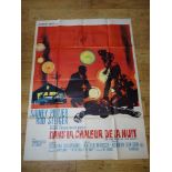 DANS LA CHALEUR DE LA NUIT (IN THE HEAT OF THE NIGHT) (1968) - French 'Grande' Affiche movie