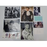 AUTOGRAPHS: JAMES BOND: ON HER MAJESTY'S SECRET SERVICE: A group of autographs - mainly signed