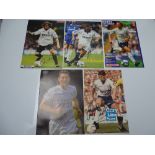 AUTOGRAPHS: 1990S/2000S FOOTBALLERS - TOTTENHAM HOTSPUR 'SPURS' FOOTBALL CLUB: A selection of 5