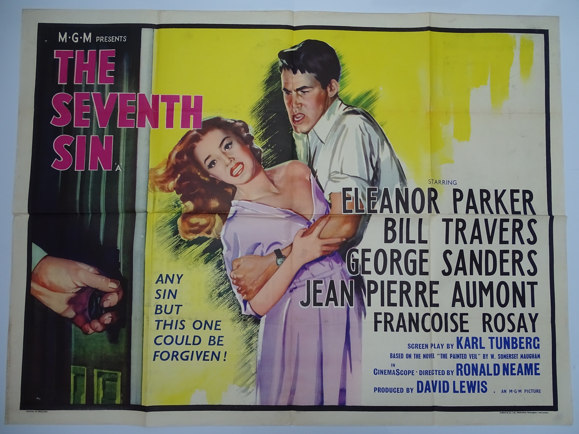 Group of 1950s UK Quad Film Posters: TANK COMMANDO (1959); THE DAY THEY ROBBED THE BANK OF - Image 4 of 4