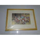 SNOW WHITE: LITHOGRAPH - 1994 - framed and glazed with limited edition certificate to rear.