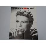 DAVID BOWIE - CHANGES ONE - magazine poster 'CHANGESONEBOWIE' based on promotional artwork - 191/