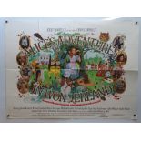 ALICE'S ADVENTURES IN WONDERLAND (1972) British UK Quad Film Poster - 30" x 40" (76 x 101.5 cm) (