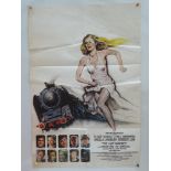 THE LADY VANISHES (1979) - British One Sheet Movie Poster - Elliott Gould, Sybil Shepherd, Angela