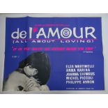 Selection of UK Quad Film Posters: FORBIDDEN DECAMERON; DE L'AMOUR; LINE UP AND LAY DOWN / NURSES ON