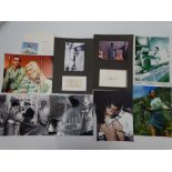 AUTOGRAPHS: JAMES BOND: GOLDFINGER: A group of autographs - mainly signed photographs to include: