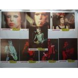 DAVID BOWIE: ZIGGY STARDUST AND THE SPIDERS FROM MARS (1973) - UK LOBBY CARD SET for the documentary
