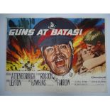 GUNS AT BATASI (1964)- UK Quad Film Poster - - 30" x 40" (76 x 101.5 cm)
