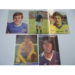 AUTOGRAPHS: 1960S /1970S FOOTBALLERS - EVERTON FOOTBALL CLUB: A selection of 5 autographed