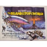 ISLAND AT THE TOP OF THE WORLD LOT (1974) - (3 in Lot) - 3 x UK Quad Film Posters - Main design, '