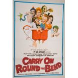 CARRY ON ROUND THE BEND (1971) - UK / International One Sheet Movie Poster - (27" x 41" - 68.5 x 104