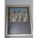 AUTOGRAPHS: ASTRONAUTS - APOLLO 9 - Framed and Glazed