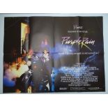 PURPLE RAIN (1984) - UK Quad Film Poster - Purple Rain, the 1984 Albert Magnoli musical rock 'n'