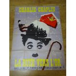 LA RUEE VER L'OR (THE GOLD RUSH) (1925) (1970s re-release) - the classic 1925 Charles Chaplin rags-