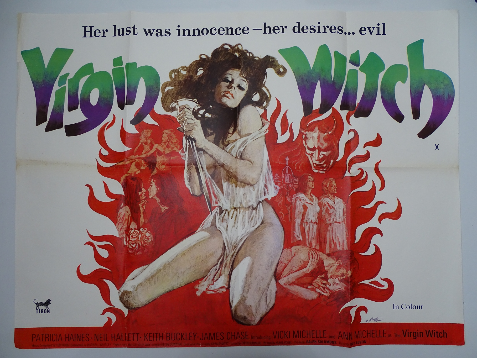 VIRGIN WITCH (1972)- Sybil has lured Christine to the castle for more than modelling: she is