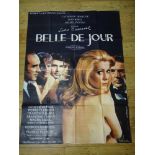 BELLE DE JOUR (1967) French 'Grande' Affiche movie poster 46" x 63" (117 x 160 cm)