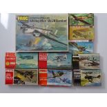 VINTAGE TOYS: A group of unbuilt FROG and REVELL 1:72 scale aircraft plastic kits - contents
