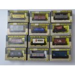 OO GAUGE MODEL RAILWAYS: A mixed group of WRENN wagons as lotted - VG/E in G/VG boxes (12) #24