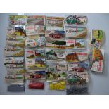 OO GAUGE MODEL RAILWAYS: A large quantity of AIRFIX unbuilt OO scale plastic kits - VG in F/G