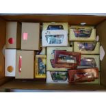 GENERAL DIECAST: A large crate of mixed MATCHBOX Models of Yesteryear as lotted - (circa 30+) - G/VG