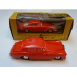 VINTAGE TOYS: A pair of WRENN Magicar add on cars - comprising a boxed Jaguar and an unboxed Rolls