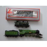 OO GAUGE MODEL RAILWAYS: A group of locomotives by HORNBY and LIMA comprising 2 x GWR Pannier