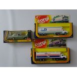 CORGI: A small group of models to include 2 x CORGI SUPER Mercedes lorries and a 285 Mercedes Benz -