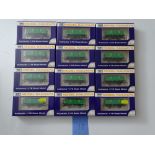 OO GAUGE MODEL RAILWAYS: A mixed group of DAPOL wagons as lotted - VG/E in G/VG boxes (12) #17