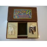 VINTAGE TOYS: A rare pre-war BAYKO building set 'B - Ornamental Additions' - contents unchecked -
