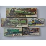 OO GAUGE MODEL RAILWAYS: A group of AIRFIX unbuilt plastic kits to include 'Biggin Hill' and